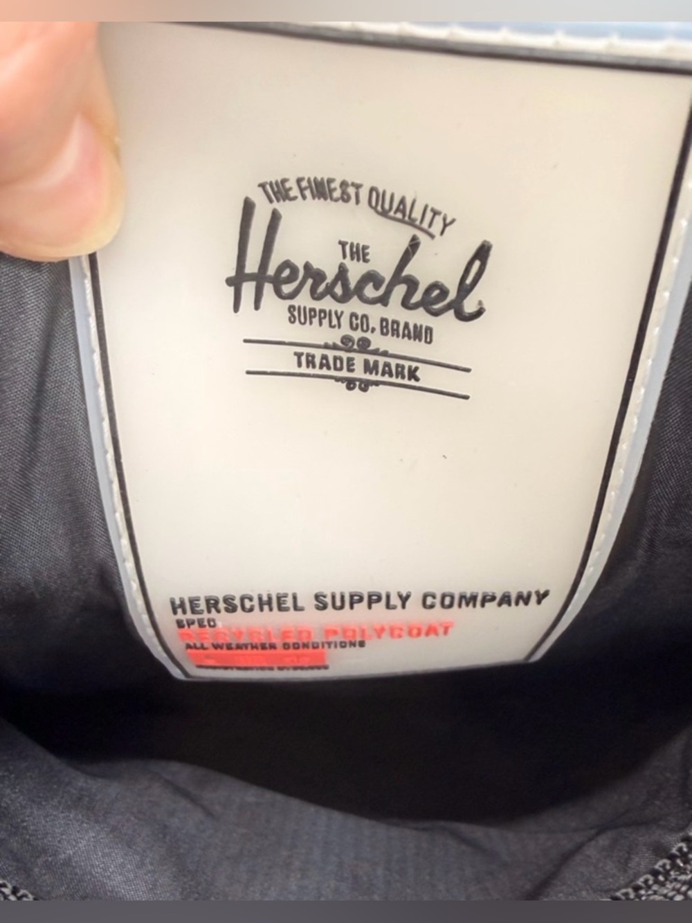 Herschel Waterproof Yellow Backpack Rain Travel School Bag Unisex - Picture 10 of 11